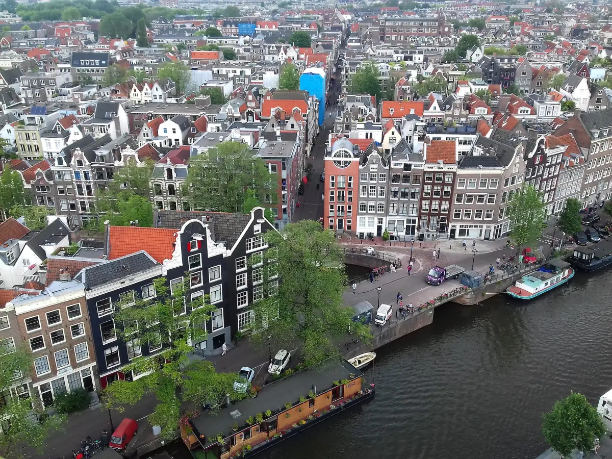 The Jordaan from above